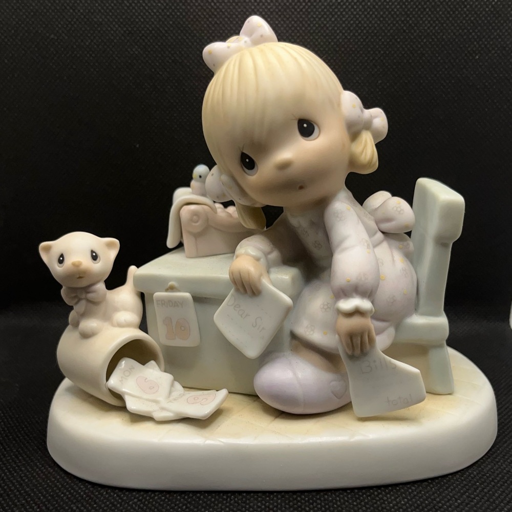 Precious Moments E-9254 Praise the Lord Anyhow (Retired)